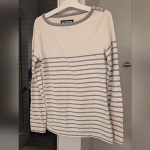 Boden Striped Long Sleeve Top